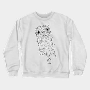 Pugsicle - The Ultimate Pug Popsicle Crewneck Sweatshirt